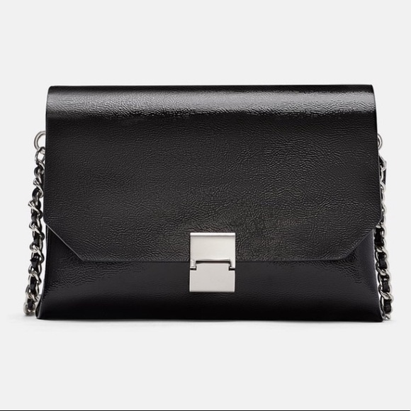 Zara Bags Zara Crossbody Bag With Chain Strap Poshmark